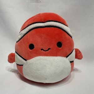 5” Squishmallow Ricky the Clownfish plush adorable kawaii fish plush guc